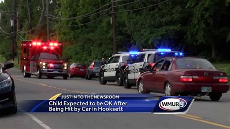 Child struck by vehicle Sunday night